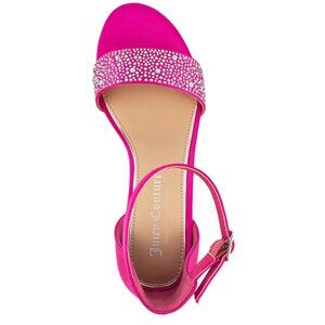 Juicy Couture Pink Satin Heels Women's Size 8.5